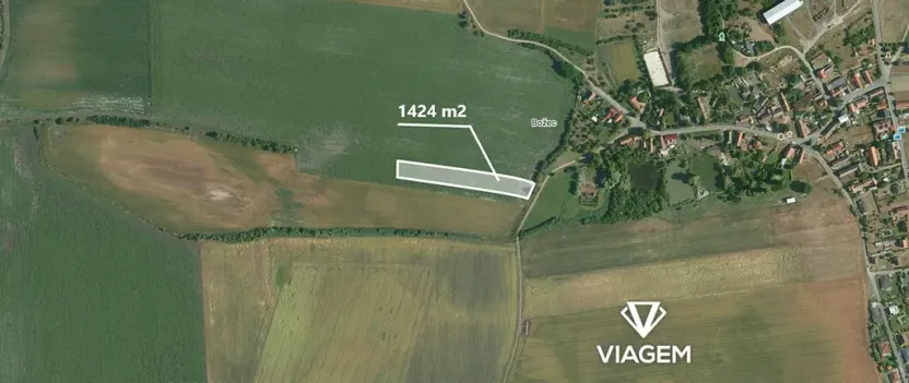 Prodej podílu pole, Krakovany, 1424 m2