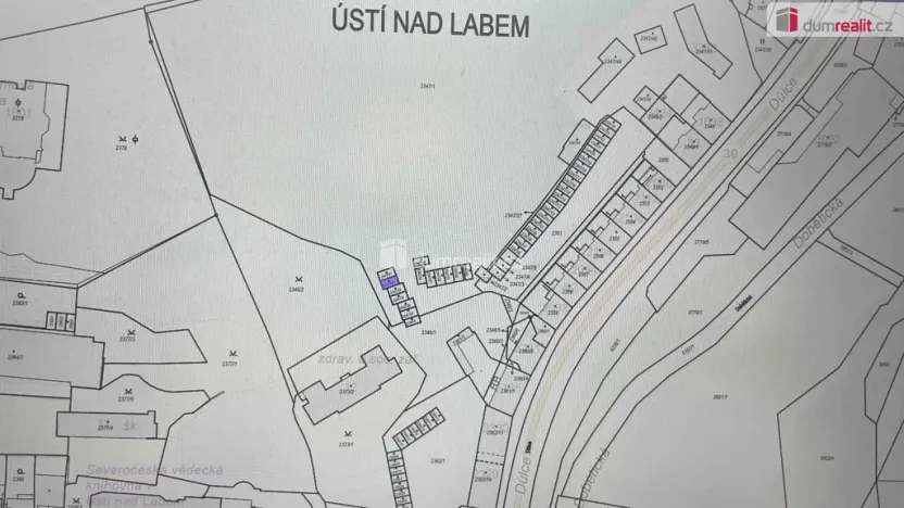 Pronájem garáže, Ústí nad Labem, Důlce, 24 m2
