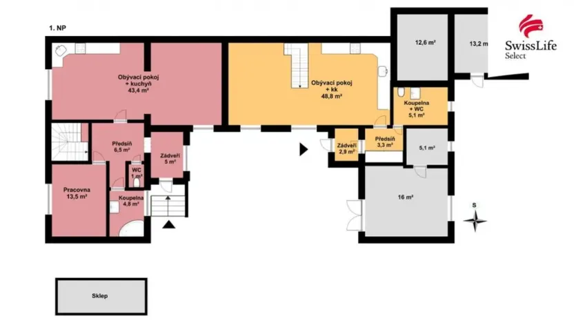 Prodej rodinného domu, Libeř - Libeň, 336 m2
