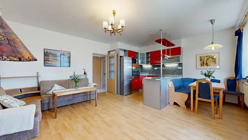 Prodej bytu 3+kk, Šestajovice, Trojmezní, 64 m2