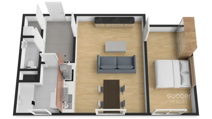 Pronájem bytu 2+kk, Praha - Prosek, Na Prosecké vyhlídce, 52 m2