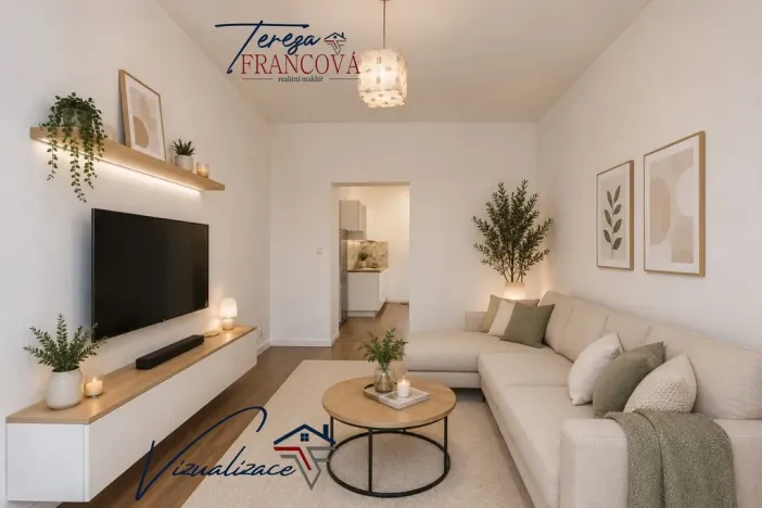 Pronájem bytu 1+1, Prostějov, Vojtěcha Outraty, 41 m2