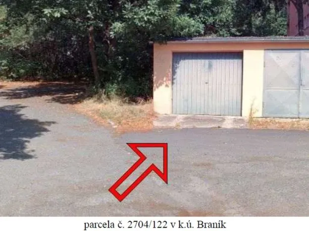 Dražba pozemku, Praha, 23 m2