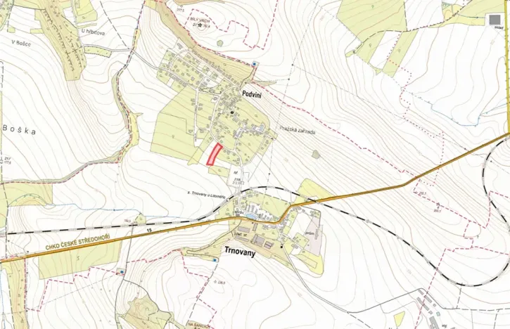 Prodej pozemku pro bydlení, Trnovany, 2733 m2