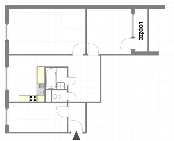 Prodej bytu 3+1, Blovice, 5. května, 72 m2