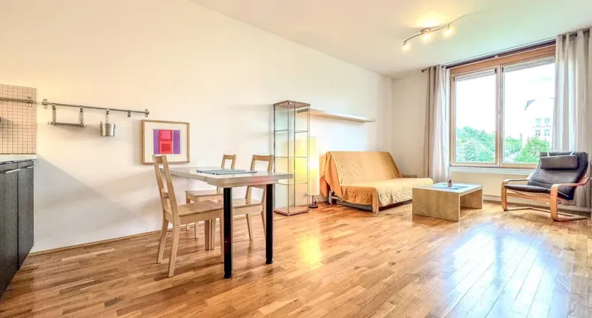 Pronájem bytu 1+kk, Praha - Žižkov, Havlíčkovo náměstí, 32 m2