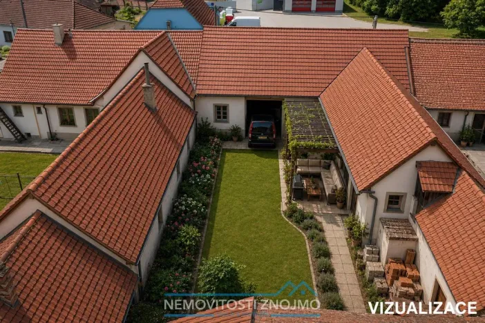 Prodej rodinného domu, Božice, 382 m2
