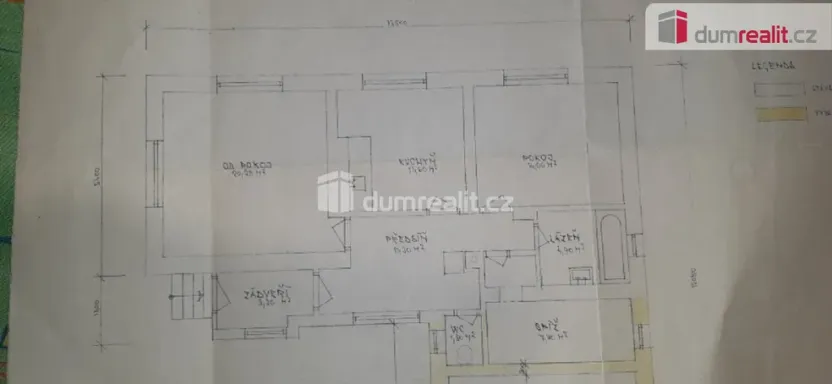 Pronájem rodinného domu, Pozlovice, Hlavní, 74 m2