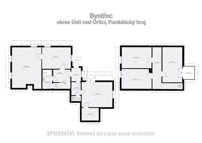 Prodej rodinného domu, Bystřec, 120 m2