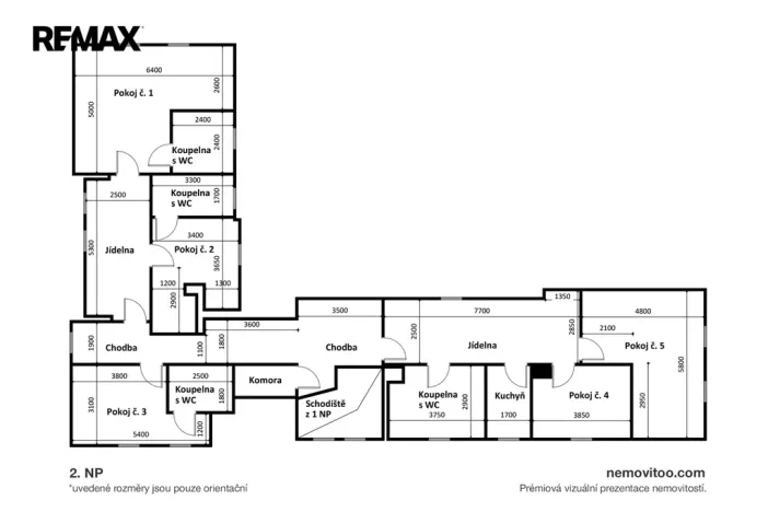 Prodej vícegeneračního domu, Holetín - Horní Holetín, 800 m2