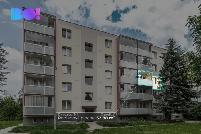Prodej bytu 3+kk, Třinec, Lidická, 55 m2