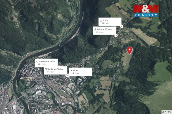Prodej zahrady, Děčín - Děčín XXVIII-Folknáře, 509 m2