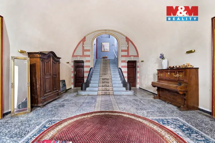 Prodej historického objektu, Mšené-lázně, Školní, 1075 m2