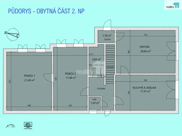 Prodej chalupy, Jilem, 95 m2