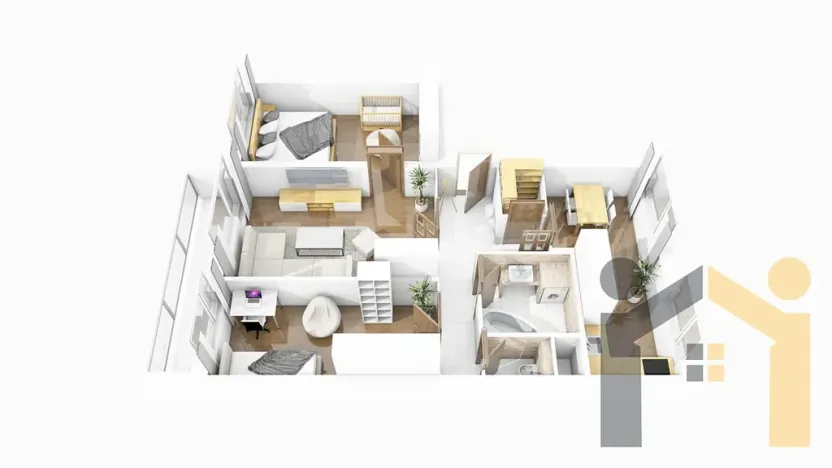 Prodej bytu 3+1, Praha - Libuš, Na domovině, 80 m2