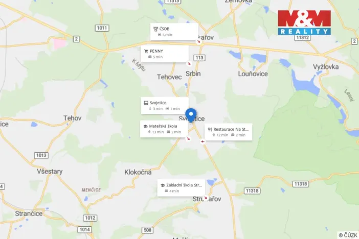 Prodej rodinného domu, Svojetice, Stará cesta, 76 m2