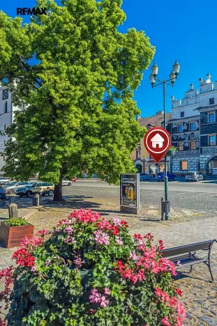 Pronájem obchodního prostoru, Litoměřice, Mírové náměstí, 42 m2