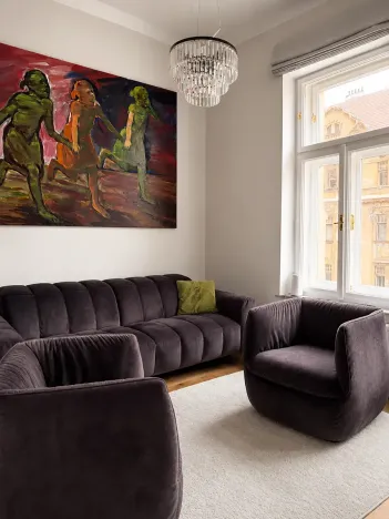 Pronájem bytu 4+kk, Praha - Holešovice, Dukelských hrdinů, 115 m2