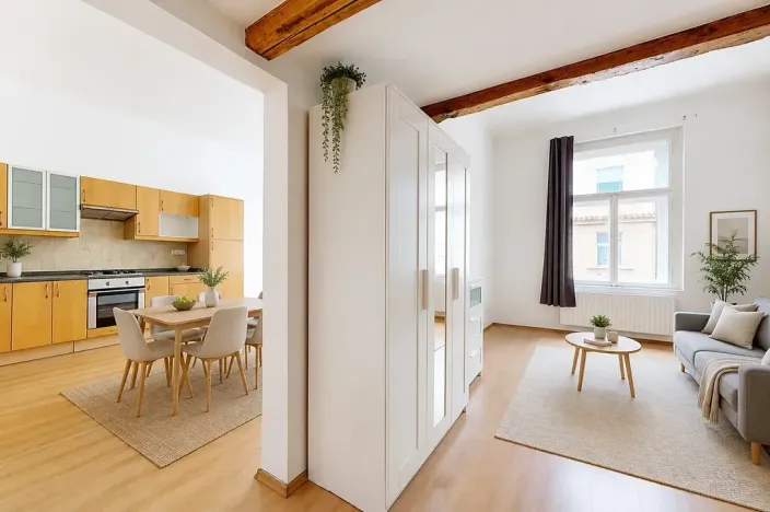 Pronájem bytu 2+kk, Praha - Nusle, Boleslavova, 48 m2
