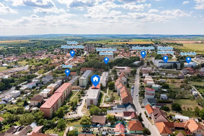 Prodej bytu 3+1, Hodonice, Sídliště, 71 m2