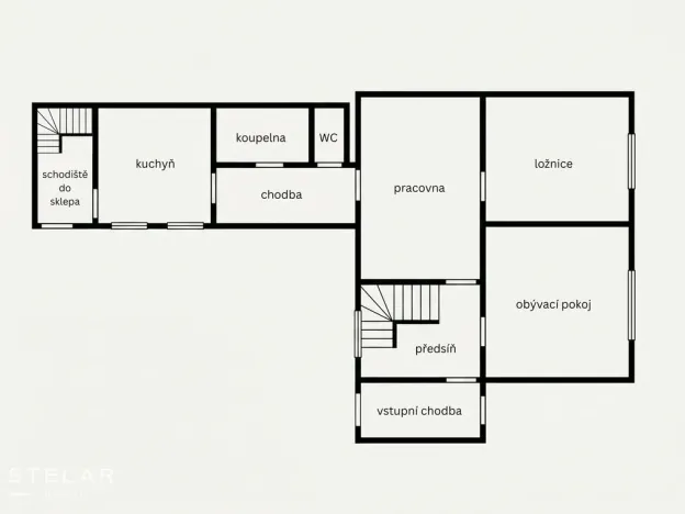 Prodej rodinného domu, Rajhrad, Masarykova, 240 m2