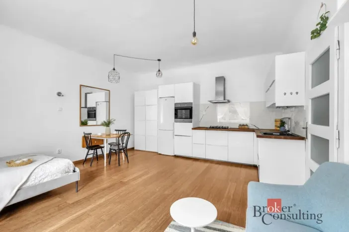 Prodej bytu 1+kk, Praha - Bubeneč, N. A. Někrasova, 50 m2