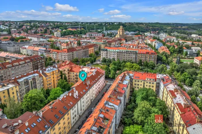 Prodej bytu 1+kk, Praha - Bubeneč, N. A. Někrasova, 50 m2