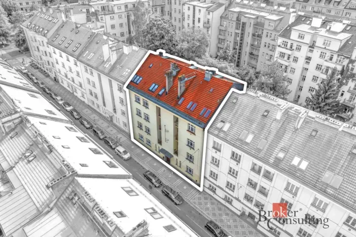 Prodej bytu 1+kk, Praha - Bubeneč, N. A. Někrasova, 50 m2