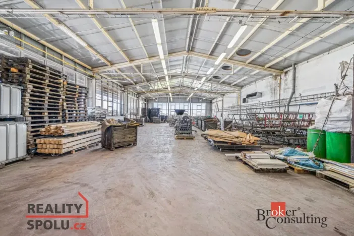 Pronájem skladu, Břasy, 980 m2