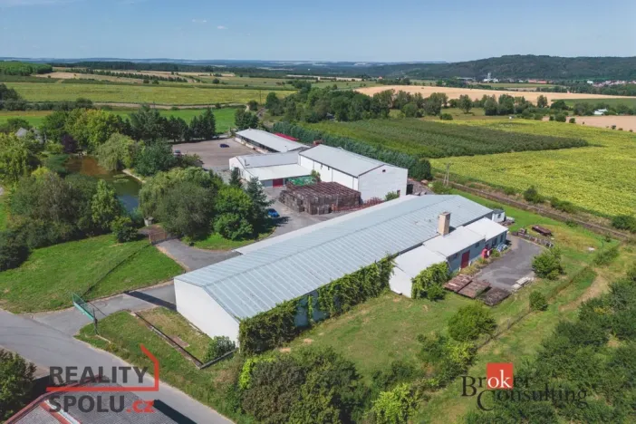 Pronájem skladu, Břasy, 980 m2