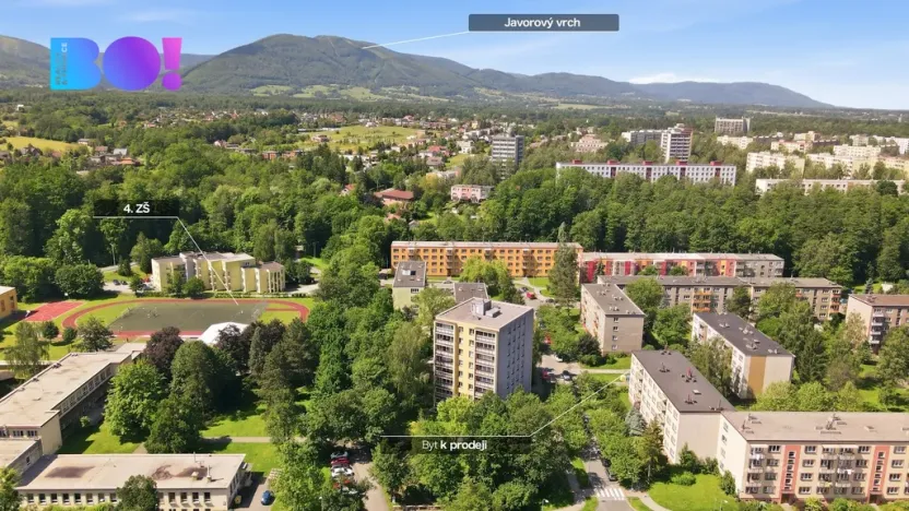 Prodej bytu 2+1, Třinec, B. Němcové, 59 m2