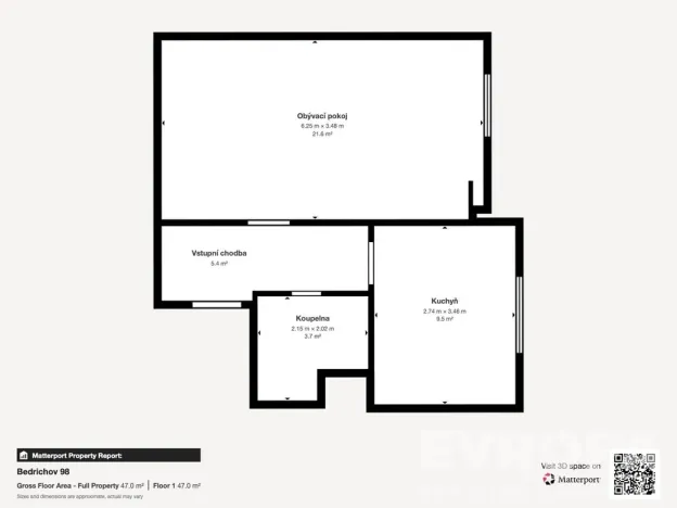 Pronájem bytu 1+1, Špindlerův Mlýn - Bedřichov, 47 m2