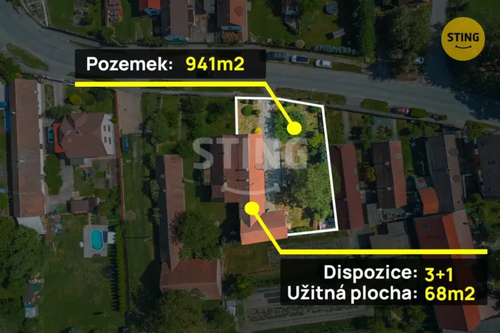 Prodej rodinného domu, Městec Králové - Vinice, 68 m2