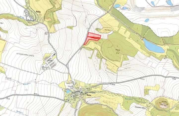 Prodej pole, Hrobčice, 11490 m2