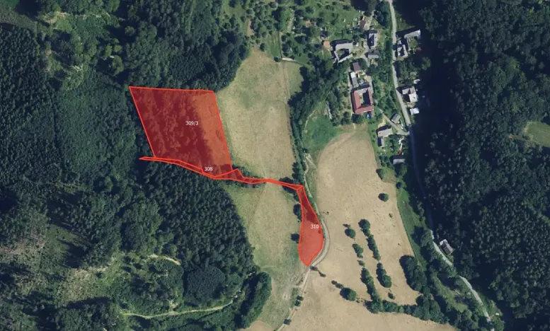Prodej louky, Městečko Trnávka, 13383 m2