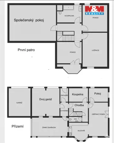 Prodej rodinného domu, Tachlovice, Sportovní, 312 m2