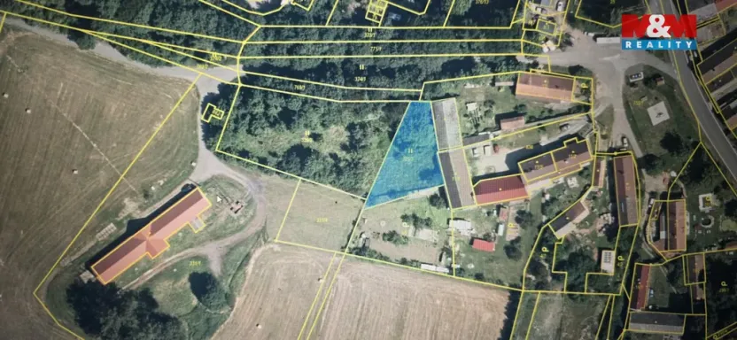 Prodej pozemku pro bydlení, Bor - Boječnice, 939 m2