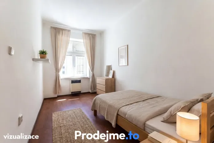 Pronájem bytu 2+kk, Praha - Žižkov, Hartigova, 41 m2
