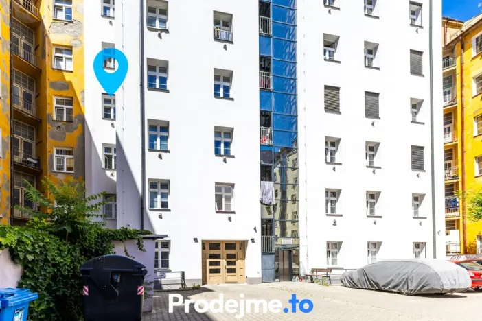 Pronájem bytu 2+kk, Praha - Žižkov, Hartigova, 41 m2