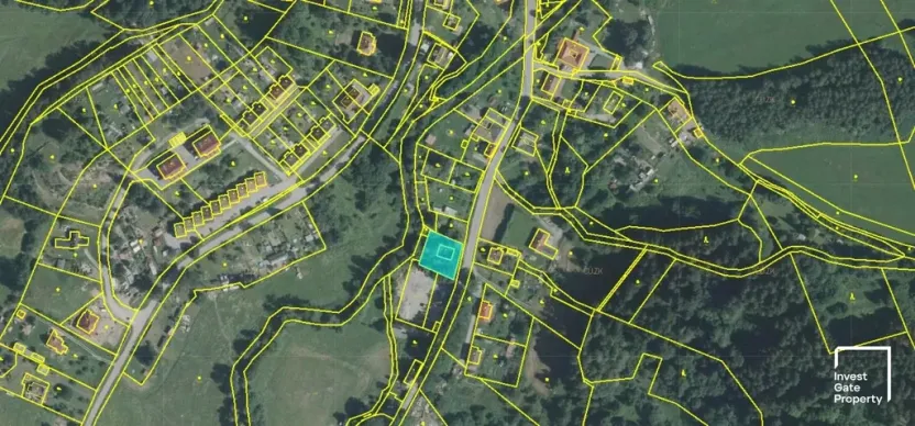 Prodej pozemku pro bydlení, Benešov nad Černou, 824 m2