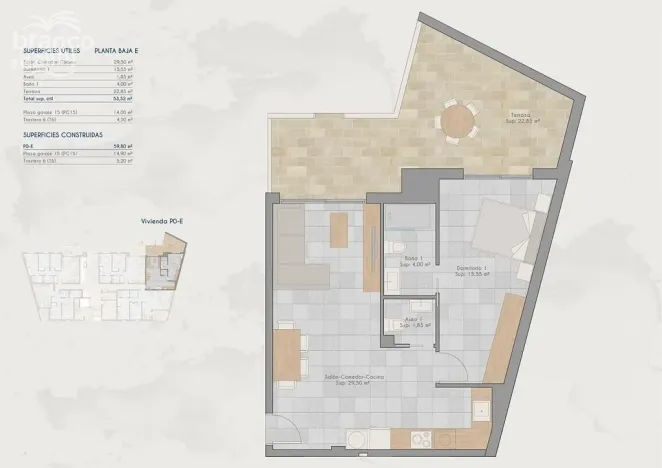 Prodej bytu 2+kk, San Pedro del Pinatar, Murcia, Španělsko, 59 m2