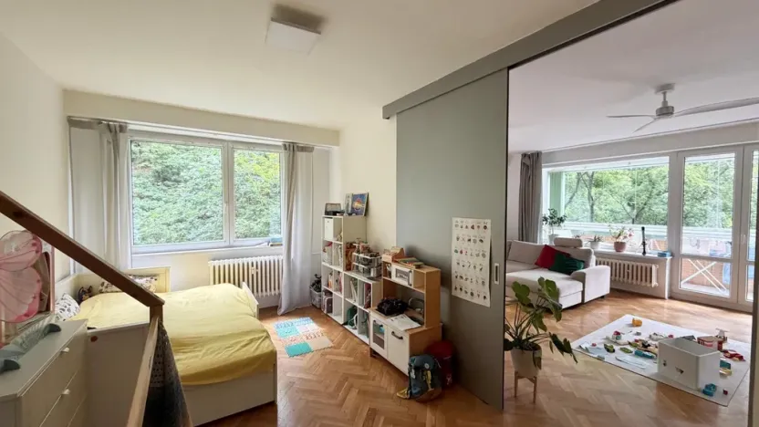 Pronájem bytu 3+kk, Praha - Smíchov, Na Hřebenkách, 98 m2