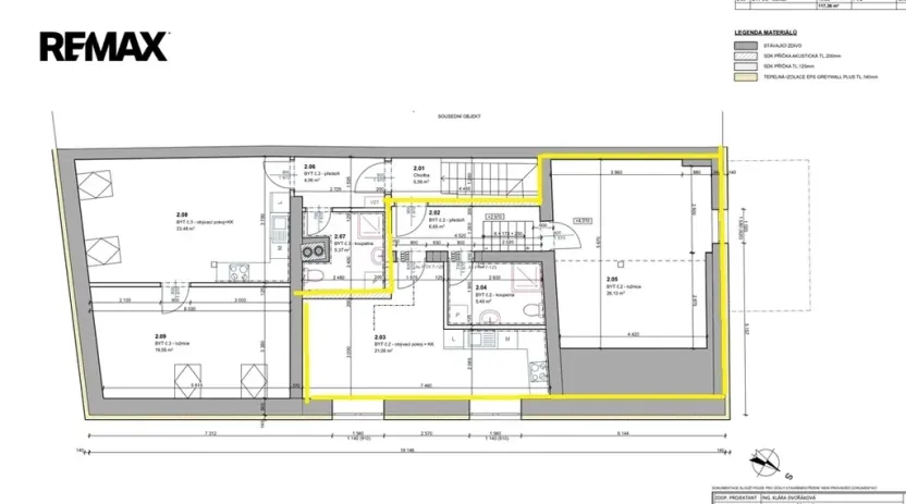 Pronájem bytu 2+kk, Lanškroun - Žichlínské Předměstí, Komenského, 34 m2