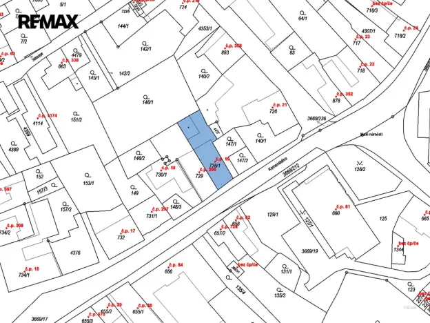 Pronájem bytu 2+kk, Lanškroun - Žichlínské Předměstí, Komenského, 34 m2