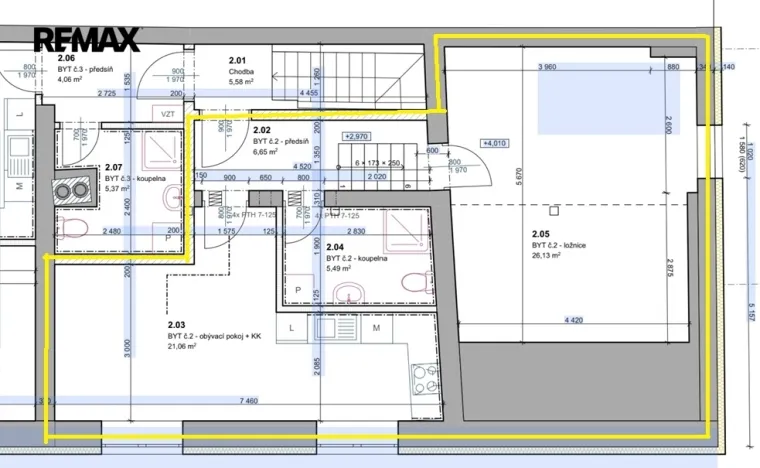 Pronájem bytu 2+kk, Lanškroun - Žichlínské Předměstí, Komenského, 34 m2