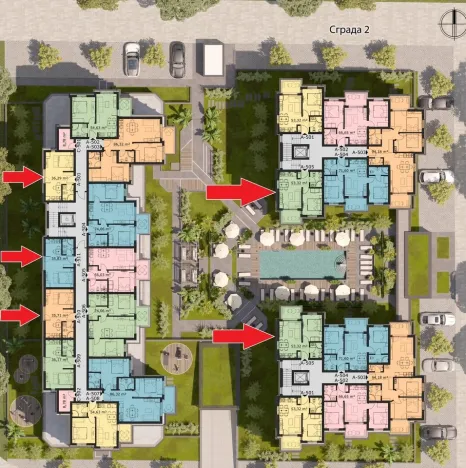 Prodej bytu 1+kk, Nesebar, Bulharská republika, 32 m2