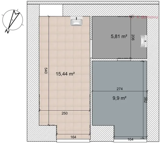 Pronájem obchodního prostoru, Brno - Staré Brno, Pekařská, 31 m2