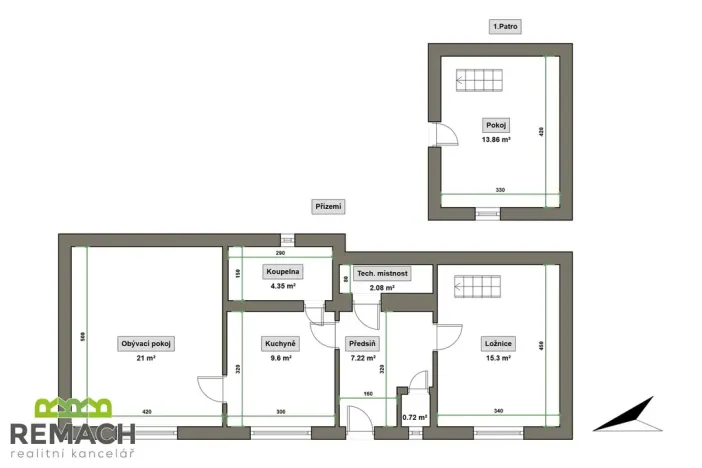 Prodej rodinného domu, Lechotice, 99 m2