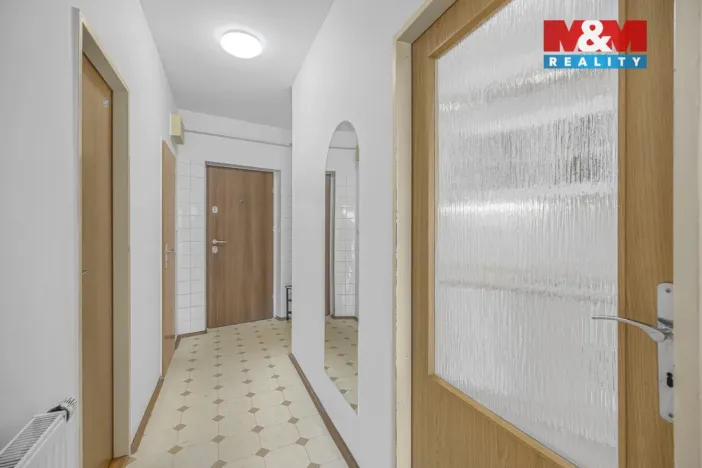 Pronájem bytu 2+kk, Pardubice - Zelené Předměstí, nábřeží Závodu míru, 48 m2