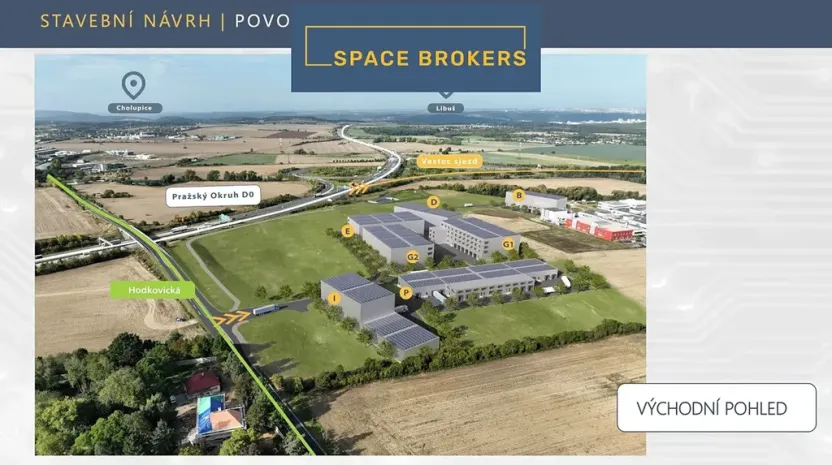 Prodej komerčního pozemku, Vestec, Hodkovická, 1500 m2